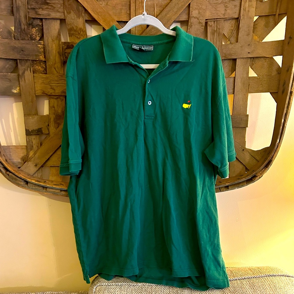 XXL Green Master’s Golf Pima Cotton Polo